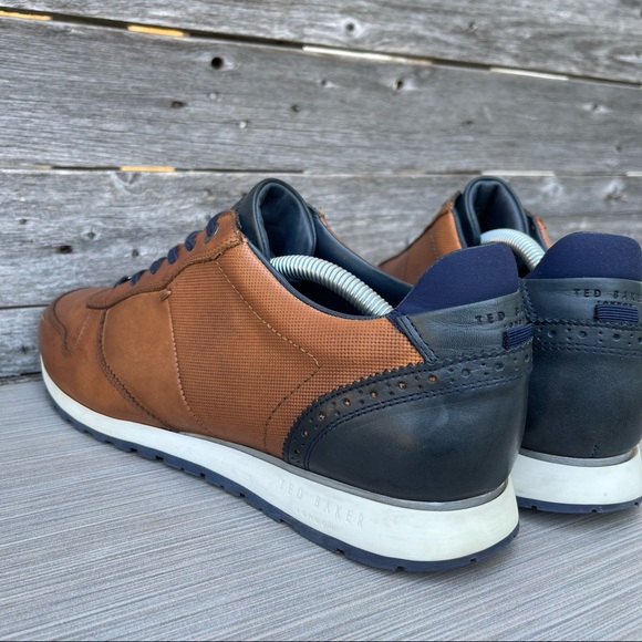 Ted Baker London Shindl Leather Trainer 
